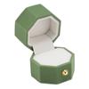 Ringbox Achteckig Exquisit Romantisch Klein Flanell Ring Geschenkbox für Antrag Verlobung Hochzeit