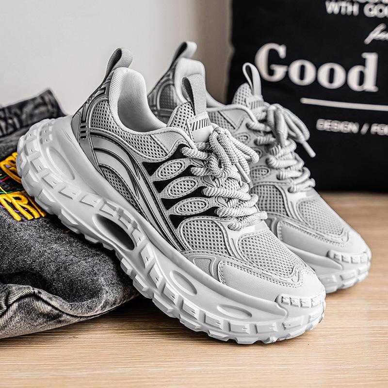 Men's Shoes Autumn New Sports Shoes Outdoor Casual Shoes Platform Men's Versatile Dad Shoes