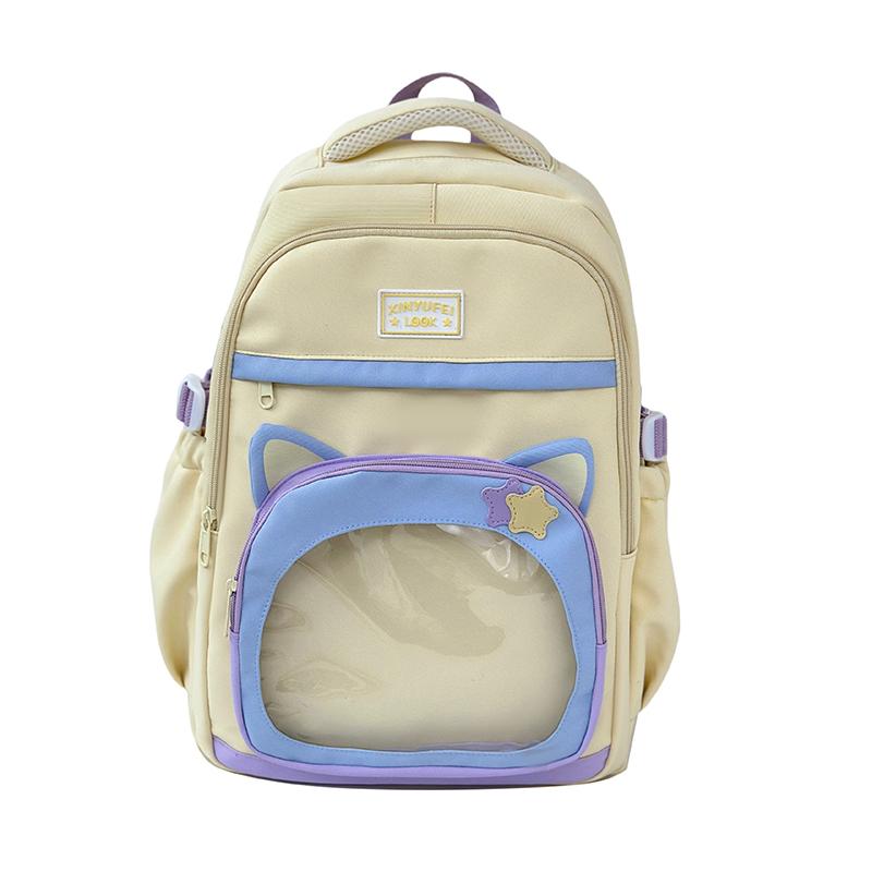 Mochila de Gran Capacidad para Mujer Mochila Escolar para Estudiante