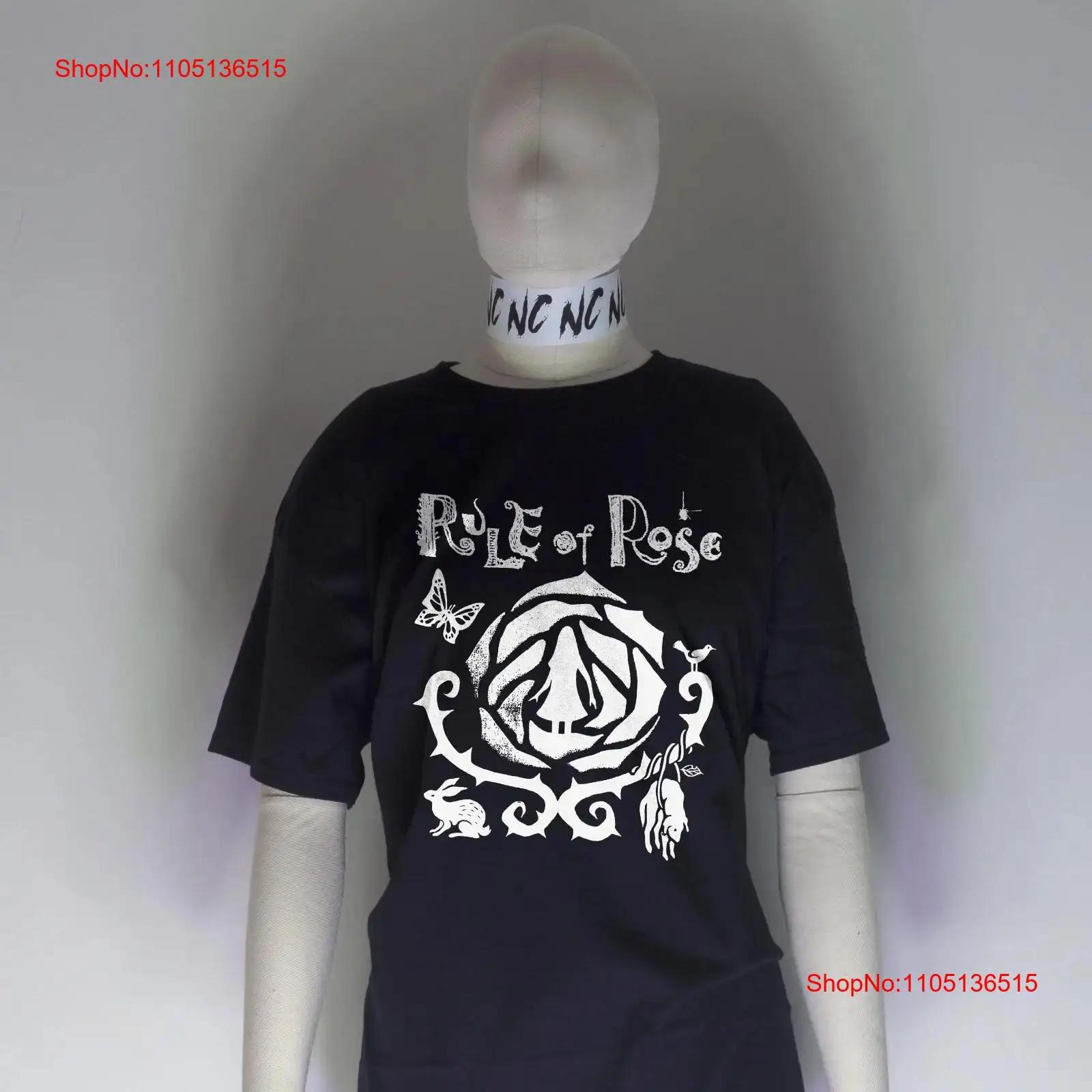 

Night Channels Rule of Rose T Shirt Rare PS2 Horror Junji Ito Kuon Creepypasta vintage Washed Soft Comfortable Unisex homme S разноцветный