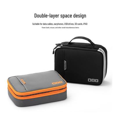 Waterproof Multifunctional Power Bank & Cable Storage Travel Bag