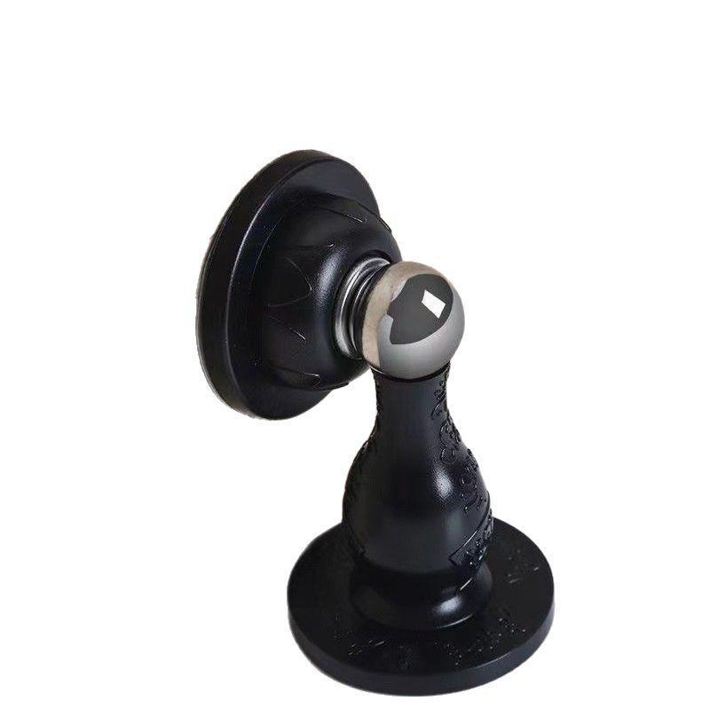 Magnetic Pvc Door Stopper No Drilling Strong Suction Protects Doors For Home Bedroom Office Bathroom