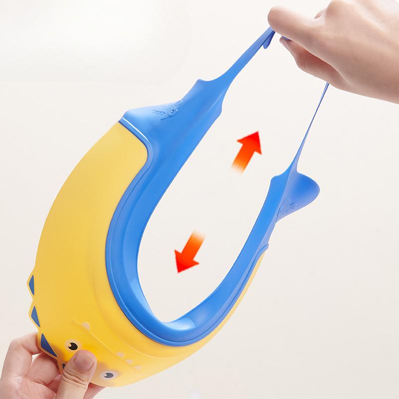 Children's Shampoo Cap Baby Waterproof Shower Cap Newborn Baby Adjustable Shampoo Water Retaining Cover Kid Hair Washing