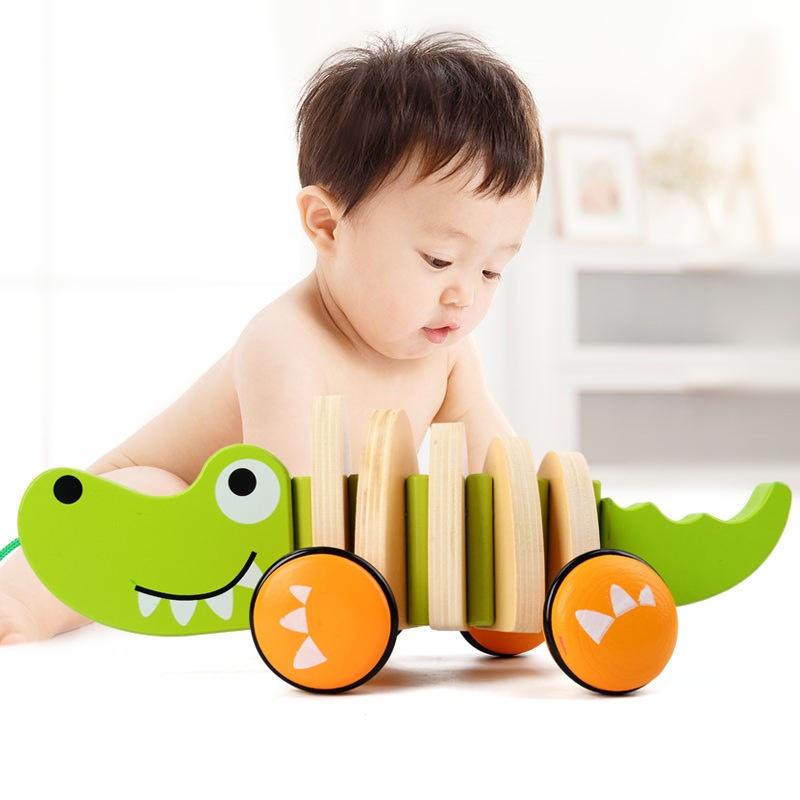 Premium Quality Kids Wooden Animal Puppy Trailer Toy Car For Endless Fun And Imagination