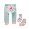 Unisex Baby Leggings Warmer Cotton PP Pants Trousers + Socks