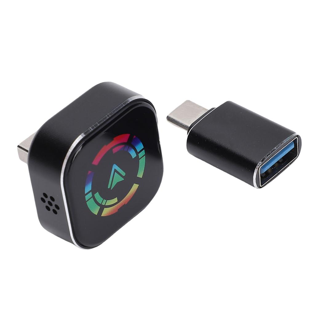 Kabelgebundener zu kabellosem Auto-Adapter Unterstützung für CarPlay Unterstützung für Android Auto 2-in-1 Fahrzeugmontiertes System