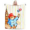 Großbritannien Paddington Super Warme Decke Braunbär Kinder Plüsch Überwurf Neuheit Outdoor Flanell Bettbezug Sofa Bettdecke