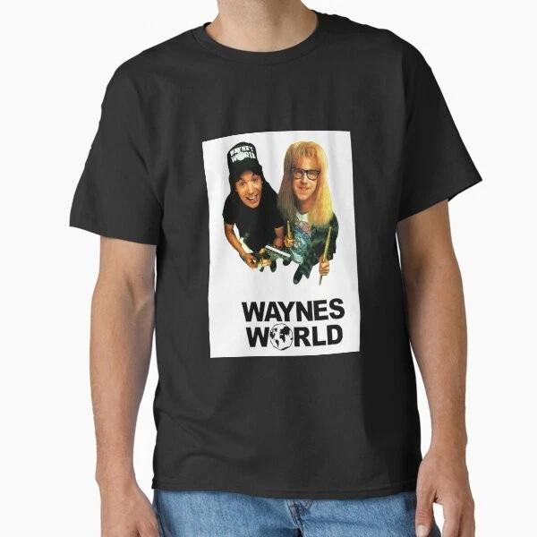 Waynes World2205 Classic Tshirt Made In Usaaus Tshirt S2xl S
