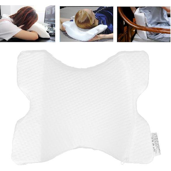 Arm Pillow, Arched Shaped Cuddle Arm Pillows Slow Pressure Pillow Memory Couple Sleep Pillow Cervical Neck Pillow Providing Comfort and Support