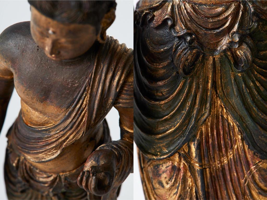 Isumu TanaCOCORO Manjushri Bodhisattva Buddha Statue Figure Isumu MORITA [Palm] - (Monju Bosatsu)