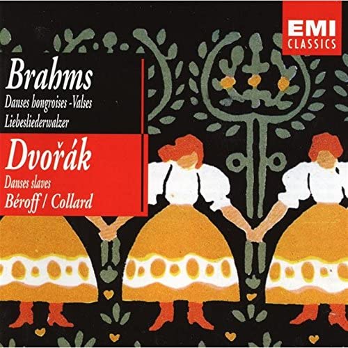 

CD BRAHMS, DVORAK, BEROFF; COLLARD - Brahms: Hungarian Dances Europe Classical Used