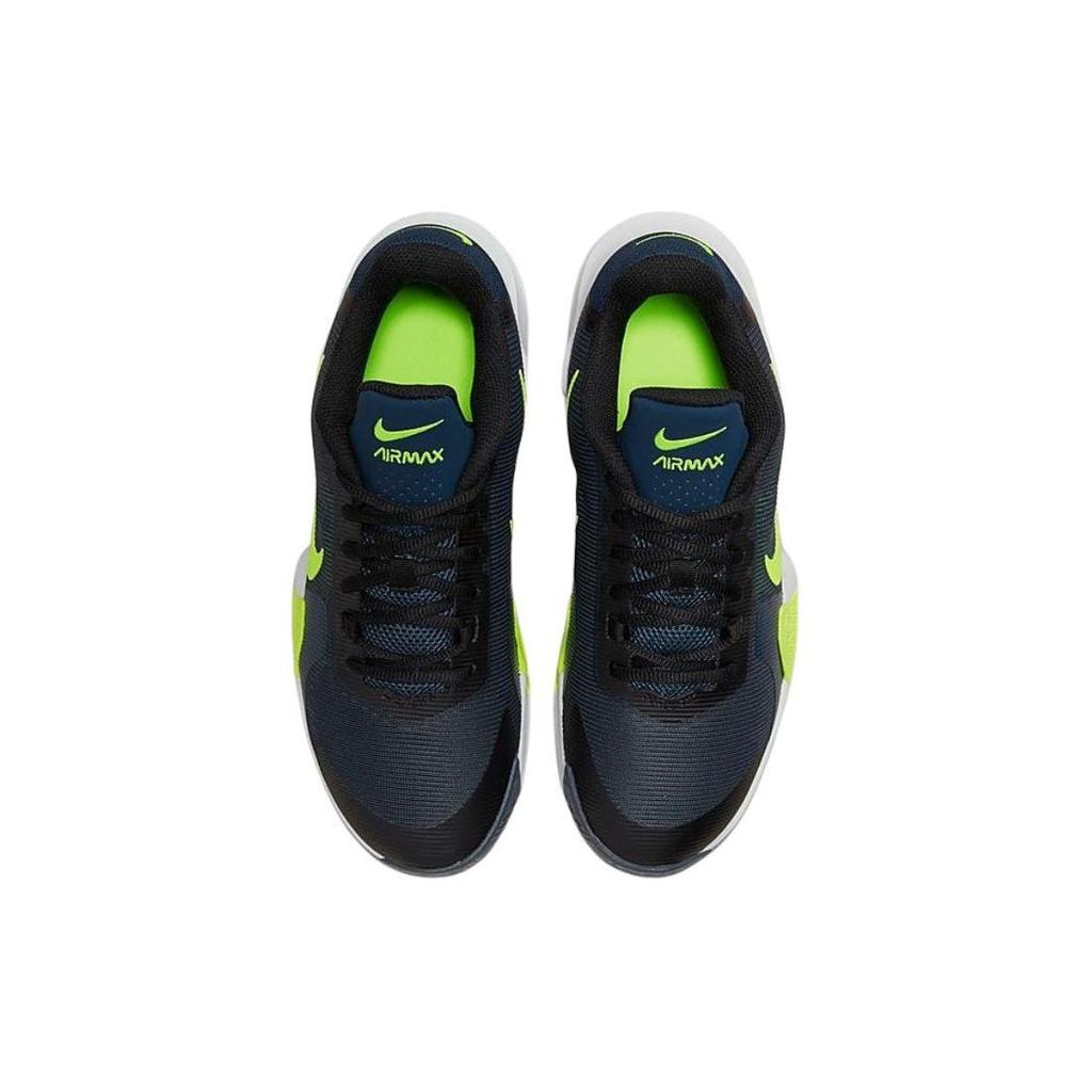 Nike Air Max Impact 4 Armory Navy Volt Unisex Sneakers Black Pure-Platinum DM1124-006