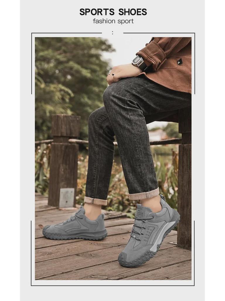 Men's Breathable Work & Hiking Boots – Autumn New Collection