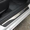 For MG 3 MG3 EV  2024 Door Sill Kick Scuff Plate Guard Pedal Cover Trim Protective Sticker Car Styling Accessories