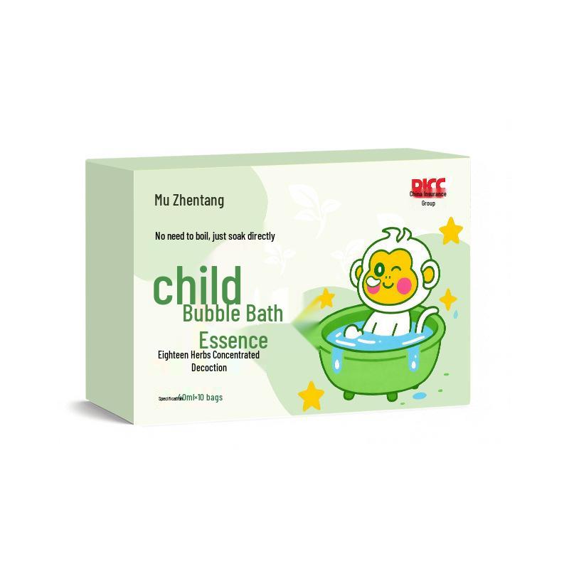 Muzhentang Herbal Children's Bath Foam | Concentrated Yao Extract | No Boiling Needed