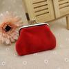 Womens Corduroy Small Wallet Holder Coin Purse Clutch Handbag Bag