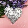 Liebesherz Metall-Stanzformen Schablonen für DIY Scrapbooking Dekorative Prägepapierkarten Vorlage Dekor Stanzteile