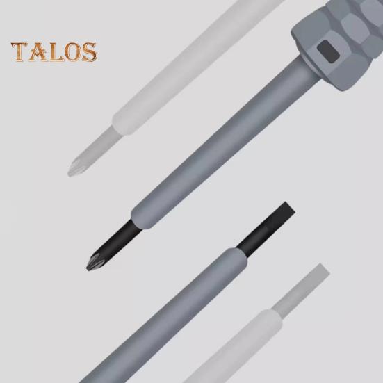 Testerstift, magnetischer Schraubendreher mit hohem Drehmoment, Stromdetektor mit ergonomischem Griff, multifunktionaler Spannungstester-Schraubendrehersatz