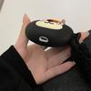 Orange hat black cat for AirPods Pro protective case 1/2 generation Apple Bluetooth headset cover AirPods4