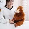 Cross-Border Plush Gorilla Doll - Realistic Monkey Design with Velcro Hands and Feet