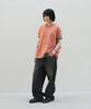 SLOWACID Washed Stamp Short Sleeve T-Shirt [Orange]
