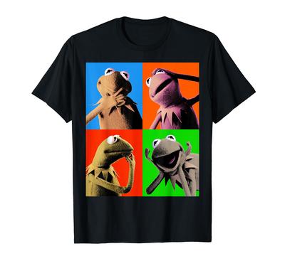 Disney Muppets Kermit the Frog Pop Art T-Shirt