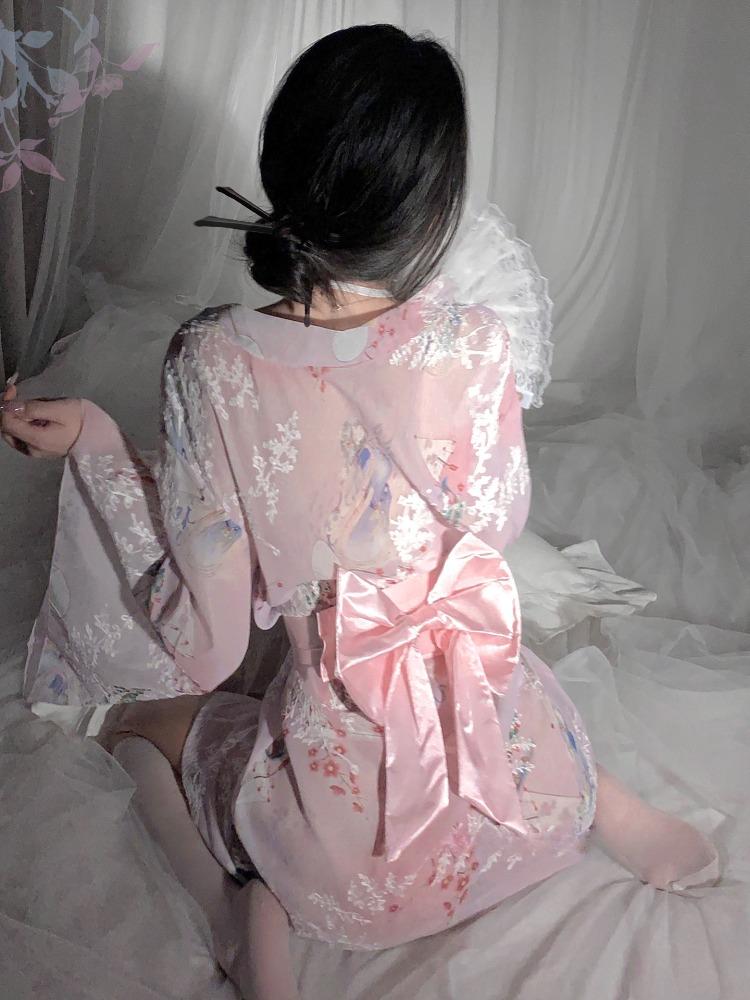 Maid Kimono Women Costumes Sexy Uniform Role Play Outfit Erotic Costume Cosplay Naughty Lingerie Lolita Night Exotic Lenceria