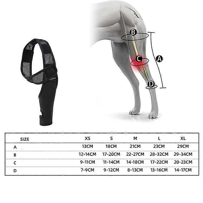 MIMIGO Dog Elbow Brace Protector Pads for Canine Elbow and Shoulder Support Elbow Hygroma, Dysplasia, Osteoarthritis, Elbow Calluses, Pressure Sores a
