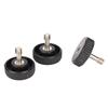 3PCS 1 4in Male Female Socket Screw Adapter Thumb Knob Quick Release for Camera Flash Bracket