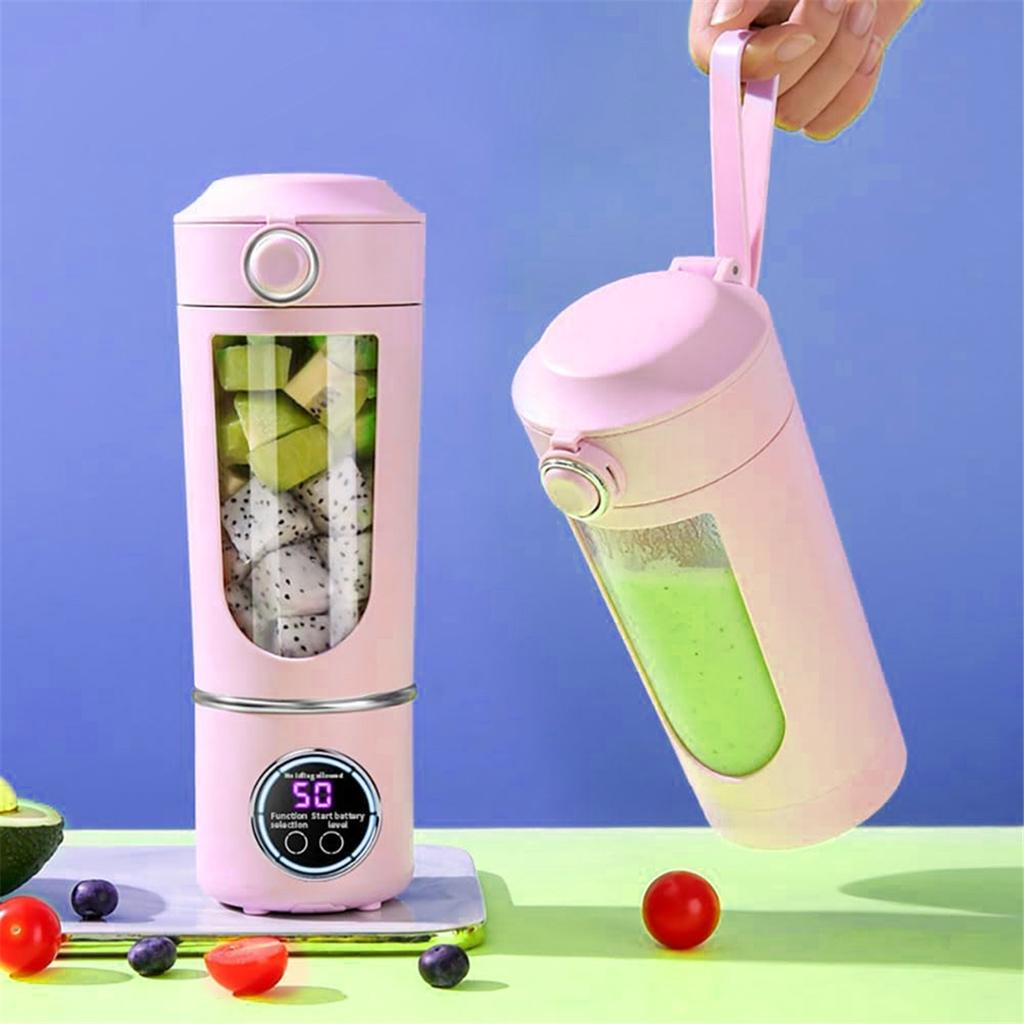 2025+ 700ml Portable Blender Powerful Cordless Mini Smoothie Blender with 12 Blade for Protein Shakes Fruit
