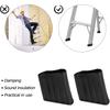 4Pcs Ladder Non Slip Feet Rubber Ladder Accessories Replacement Ladder Foot Cushion Extension Step Ladder Cushion Cover Security Replacement
