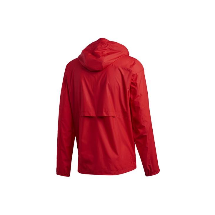 adidas Casual Sports Hooded Long Sleeve Jacket Men Outerwear Light-Crimson GE9941