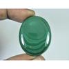 68Cts. Natural Green Malachite Oval Shape Cabochon Loose Gemstone 29X36X05MM D-374