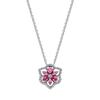 new 925 silver rainbow tennis necklace for women DIY fashion boutique wedding party jewelry gifts