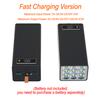21 Cells 18650 DIY Power Bank Case Kit Super Bright Flashlight Detachable No Soldering 22.5W Fast Charge Mobile Power Shell