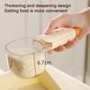 Pet Food Measuring Spoon with Scale Bag Sealing Clip Multi-functional Rice