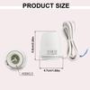220V Normally Closed Electric Thermal Actuator Floor Heating Radiator Valve Thermostatic Radiator Valve Water Separator