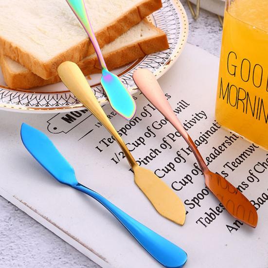 Talos Metal Polish Cheese Slicer Sandwich Butter Knife Dessert Cream Breakfast Cutlery