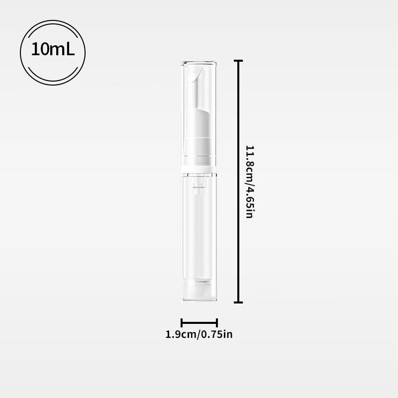 5/10Ml Empty Cosmetic Container For Eye Cream Massage Essential Refillable Bottle Lip Balm Metal Top Soft Tube