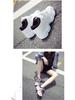 Damen-Sneaker im koreanischen Stil mit dicker Sohle, trendig und lässig: Vielseitig, Atmungsaktiv und Perfekt für Studenten