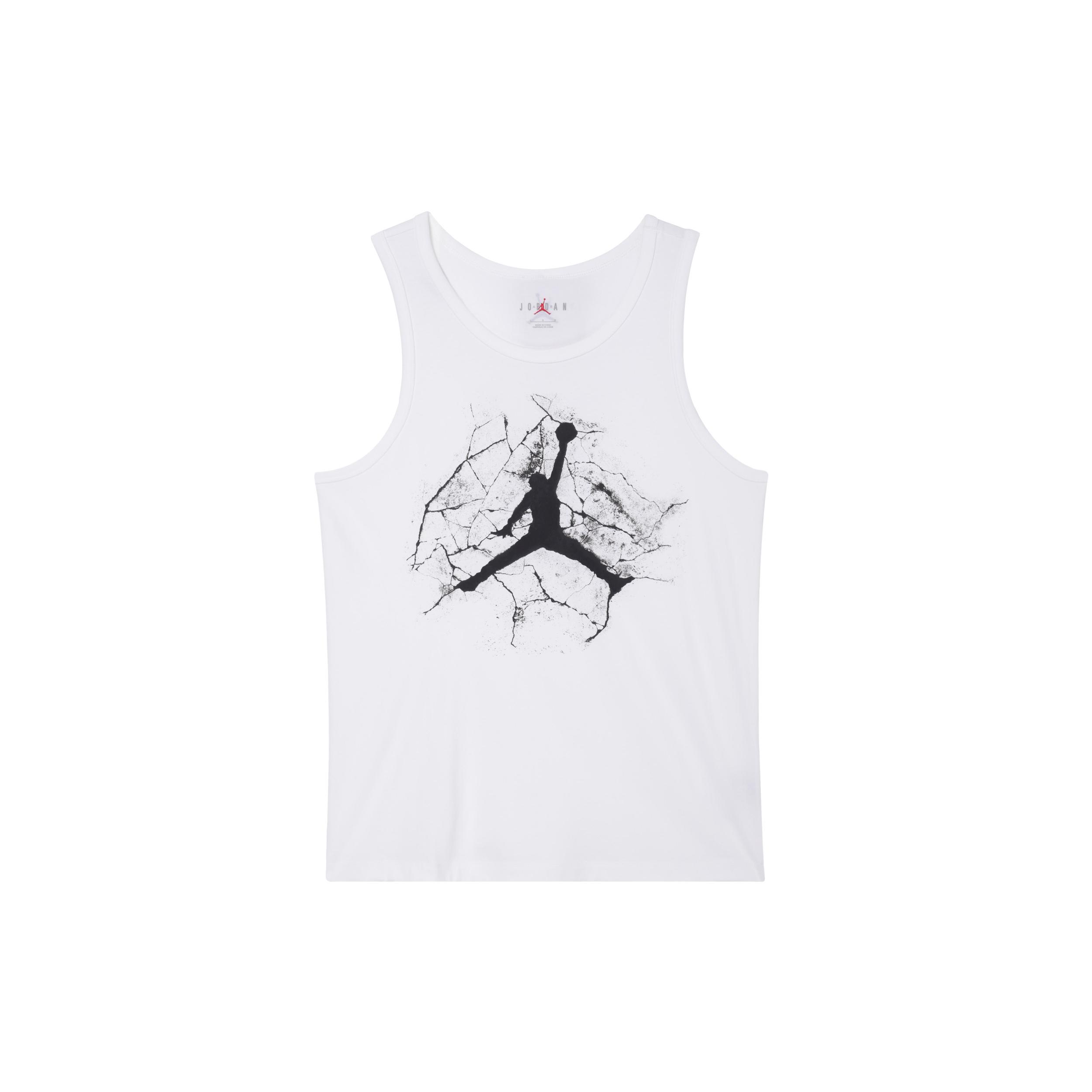 

Новые мужские белые футболки Jordan FZ1942-100 S