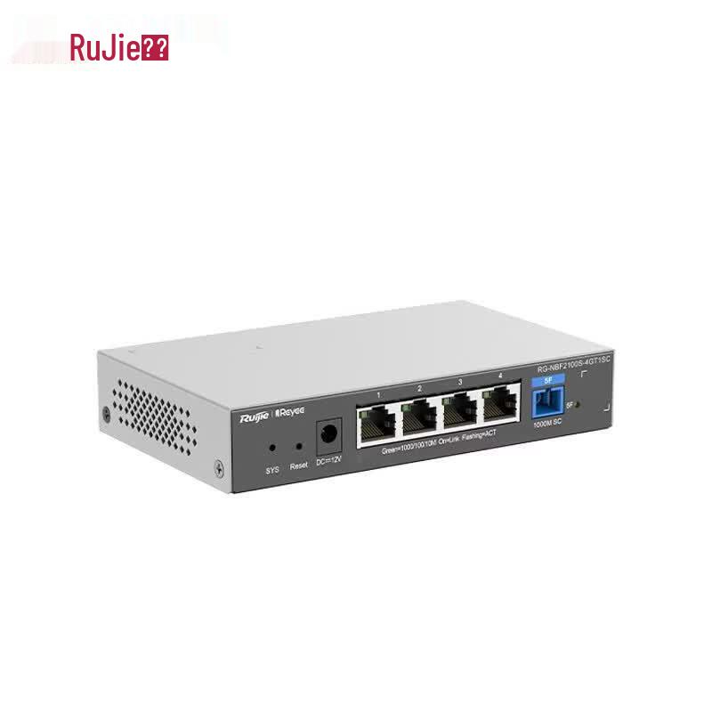Ruijie RG-NBF2100S Cloud Managed 4-Port Gigabit Access Switch