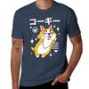 Kawaii Corgi Tshirt Plus Size Outdoor Casual Top