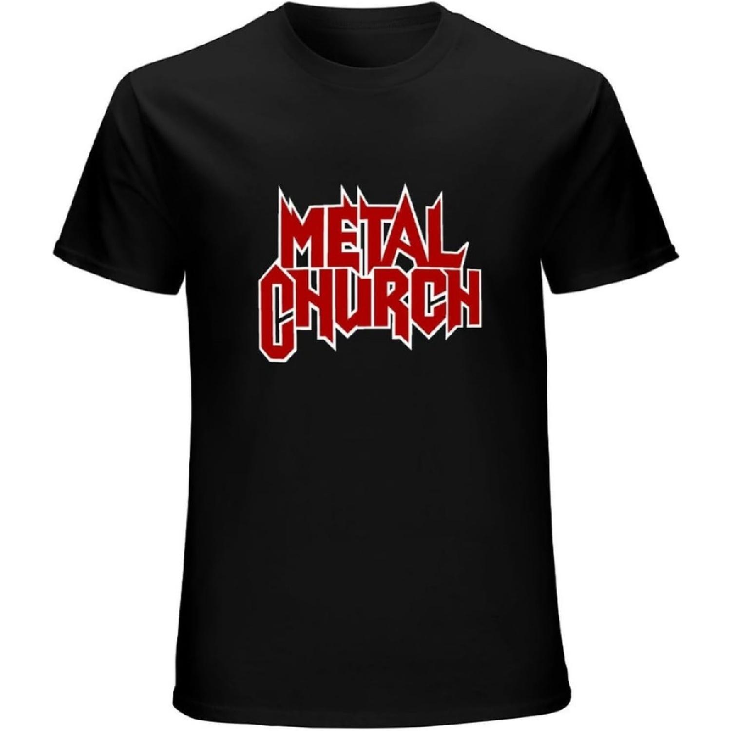 Men s Round Neck T-Shirt Metal Church Crew-Neck t-Shirt XXXXXL разноцветный