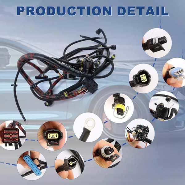 YC3Z12B637BA fits Ford F250 & F350 engine wiring harness.