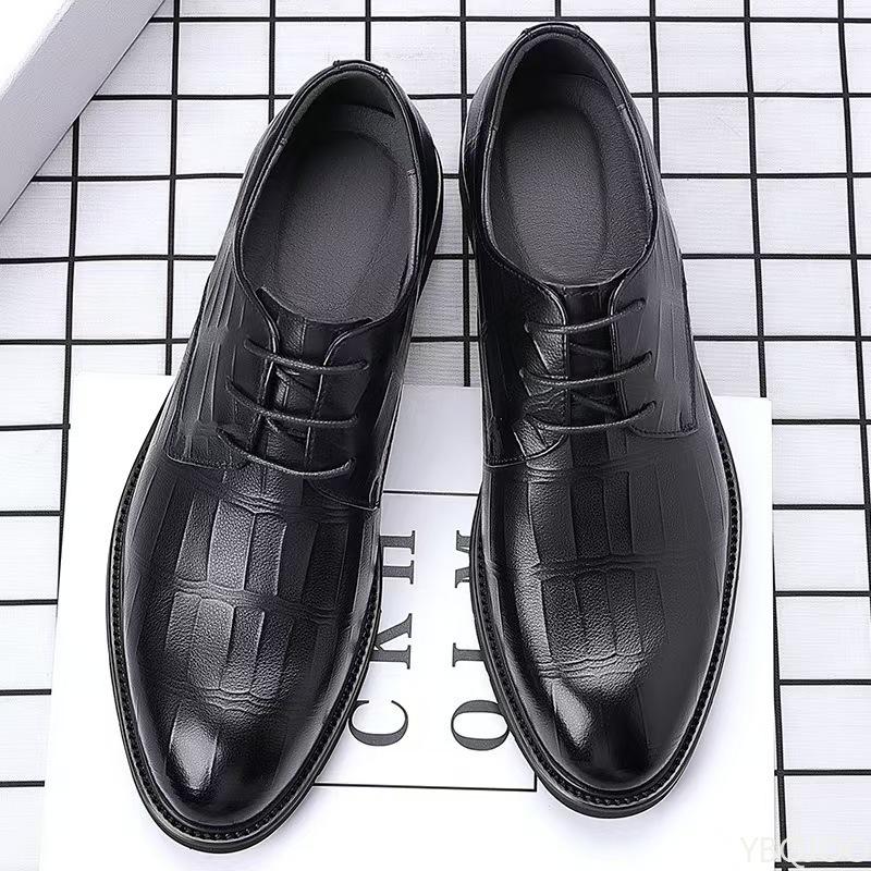 Spring Autumn New Fashiable versatile Business Dress Men's Shoes Lightweight Breathable Casual Comfortable Men's Shoes