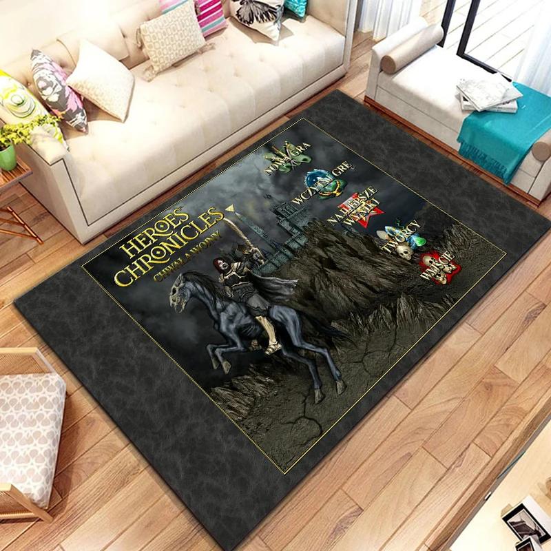 Heroes-of Might and Magic 3 Dywan do druku Salon Sypialnia Dywaniki do rekwizytów fotograficznych Zdjęcie Prezent urodzinowy Akcesoria domowe