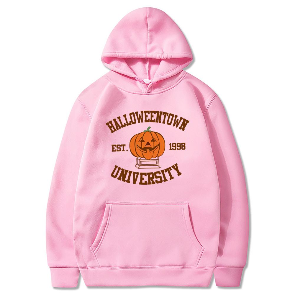 2025 Halloweentown Hoodie Halloweentown Est 1998 Pullover Vintage Halloween Town Fall Sweater Trendy Halloween Party Hoodies