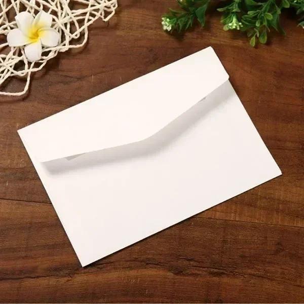 10Pcs/lot Vintage Packaging Letter Paper Envelope School Supplies Brown Kraft European Style Postcard Invitation Card Stationery