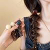 1PCS Retro Telephone Line Hair Ring Female Temperament Simple Bubble Braid Hair Artifact Headband Ponytail Hairband Hair Accessories